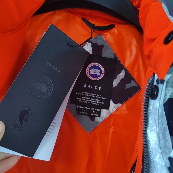 Canada Goose NBA Rhude Freestyle Gray Vest - Picture 5 of 11